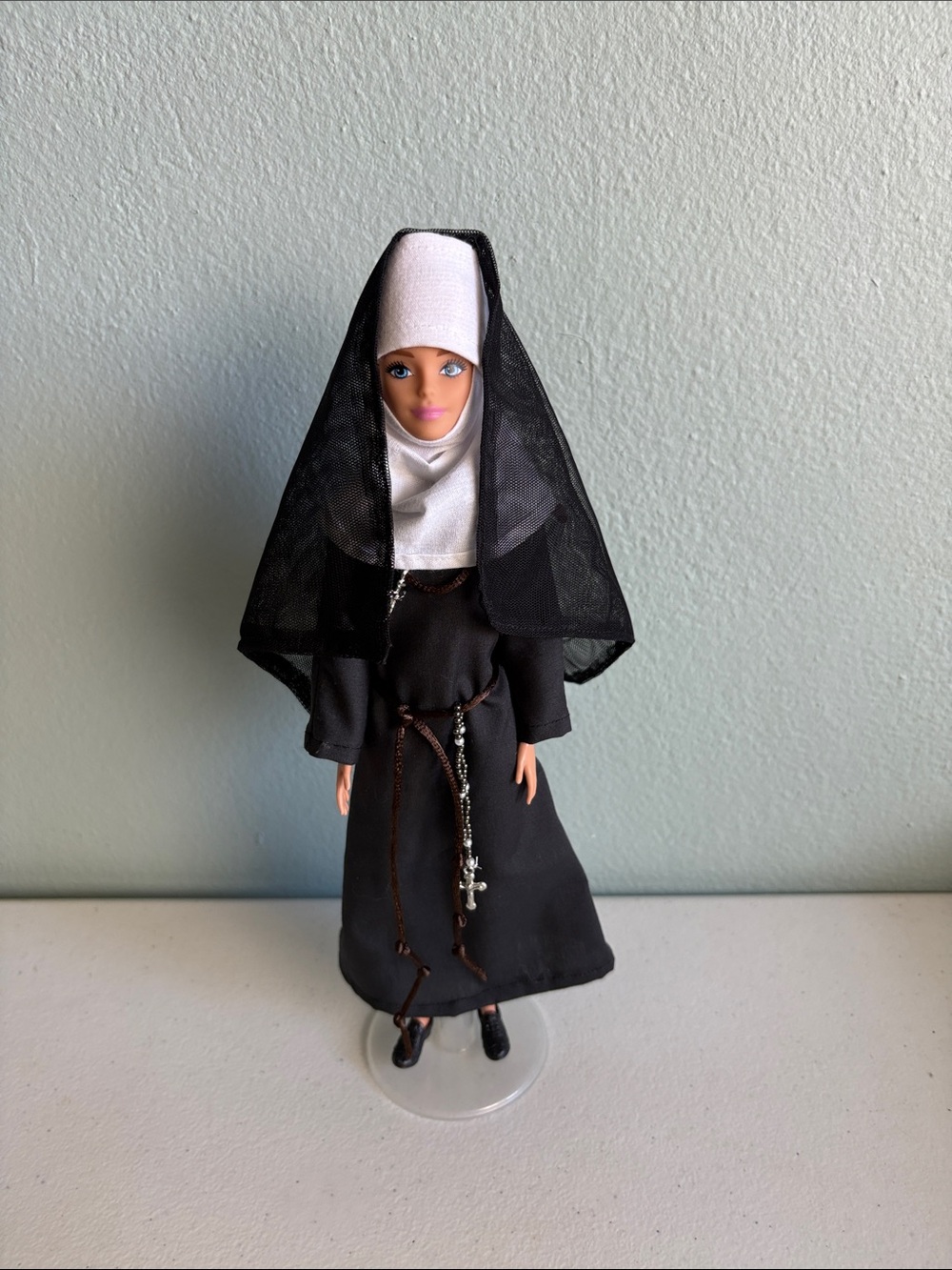 2020 Mattel Barbie as Sister Mary Stella Franciscan Catholic Nun Doll GHW45 N301